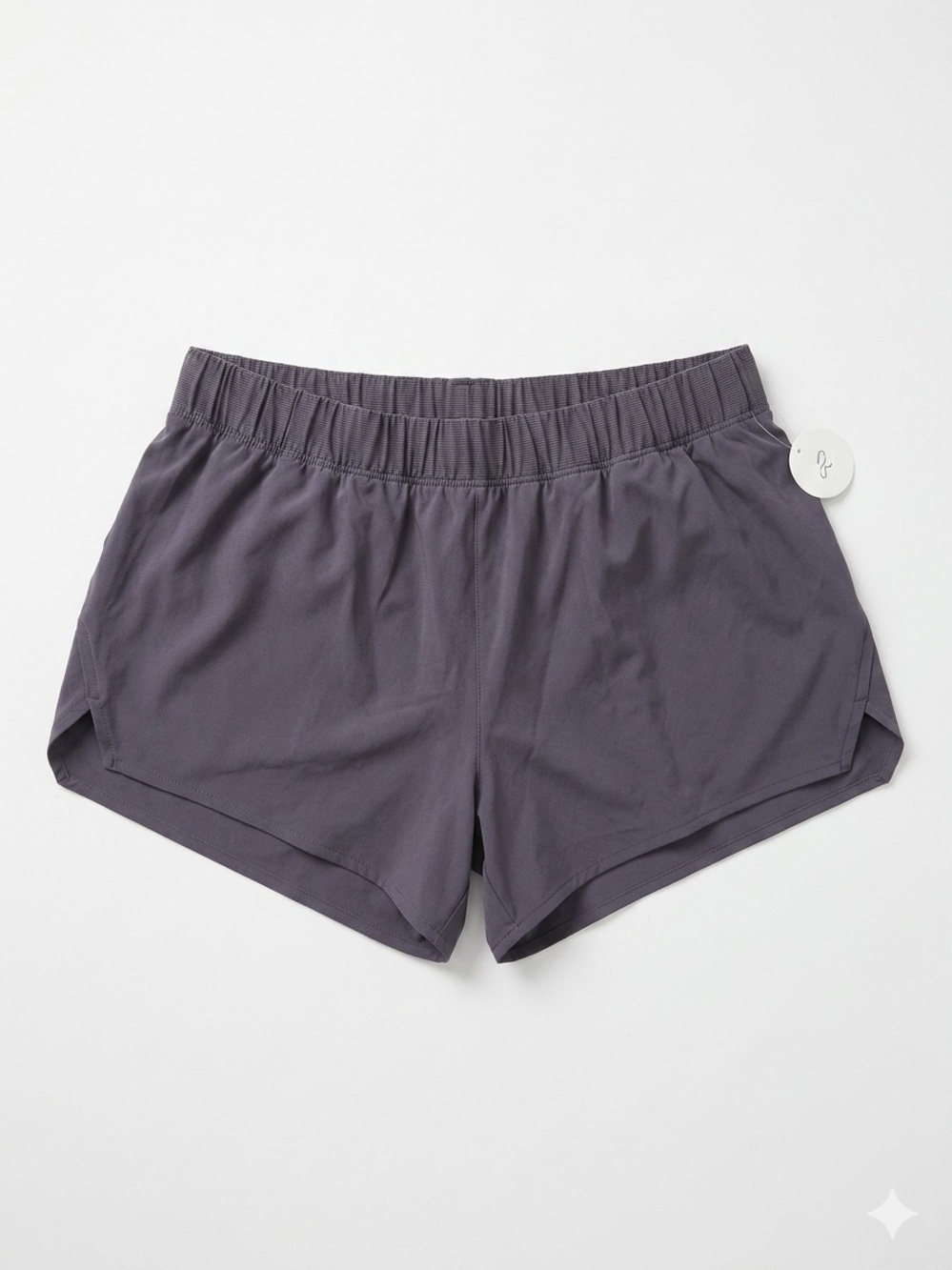 NWT AERIE OFFLINE Women’s Lightweight Elastic-Waist Period Shorts in navy blue